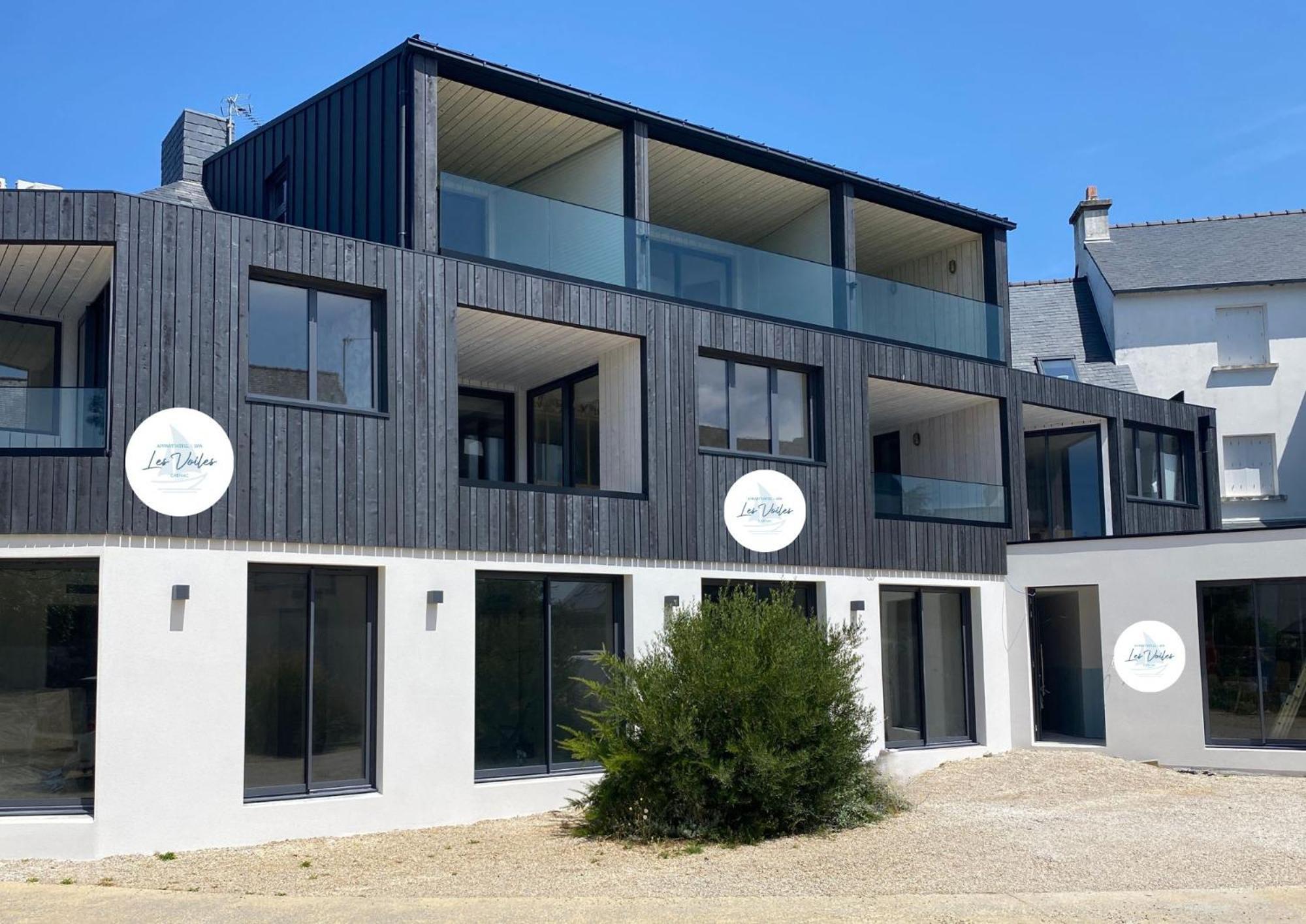 Appart'Hotel & Spa "Les Voiles" Le Batz Carnac Buitenkant foto